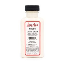 Angelus Leather Lustre Cream, Neutral, 3 oz
