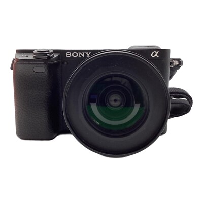 Sony Alpha A6400 24.2MP Mirrorless Digital Camera with E PZ 16