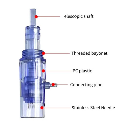 Replacement Cartridges 5ml Tubes For 2in1 Mini Electric Water Gun Face Skin Care - Picture 9 of 14