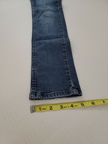 Girls Hudson Jeans Size 14 Navy Blue Slim Skinny Ankle Low Rise 28x28 - Picture 10 of 10