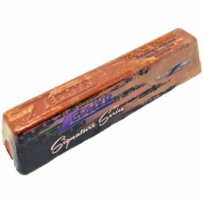 Zephyr JRTRP - Standard TR-2 Brown Tripoli Polishing Rouge Bar - 2 Pounds