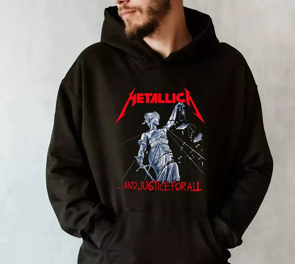 New Popular Metallica And Justice For All S-2XL Hoodie Gifts For Fans