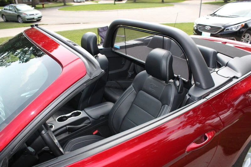 2020 mustang convertible wind cheap deflector