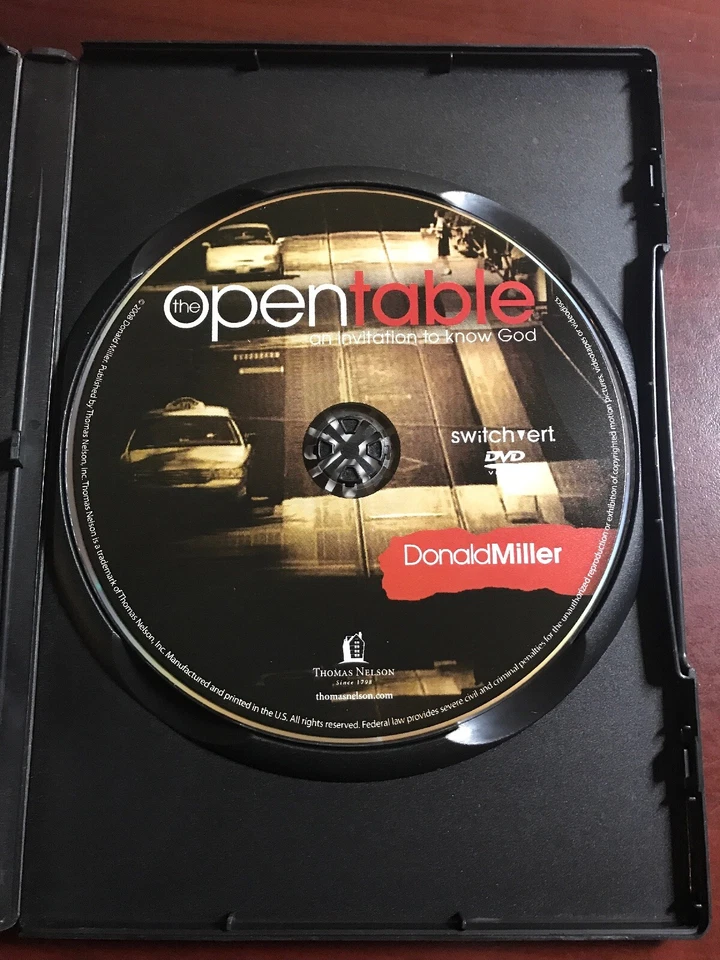 Christian Group Study DVD! The Open Table - Donald Miller - Image 2 of 3