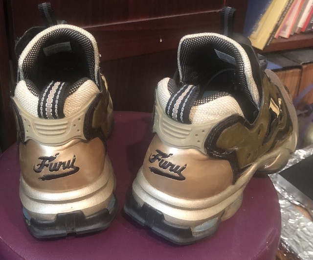 reebok metallic bronze