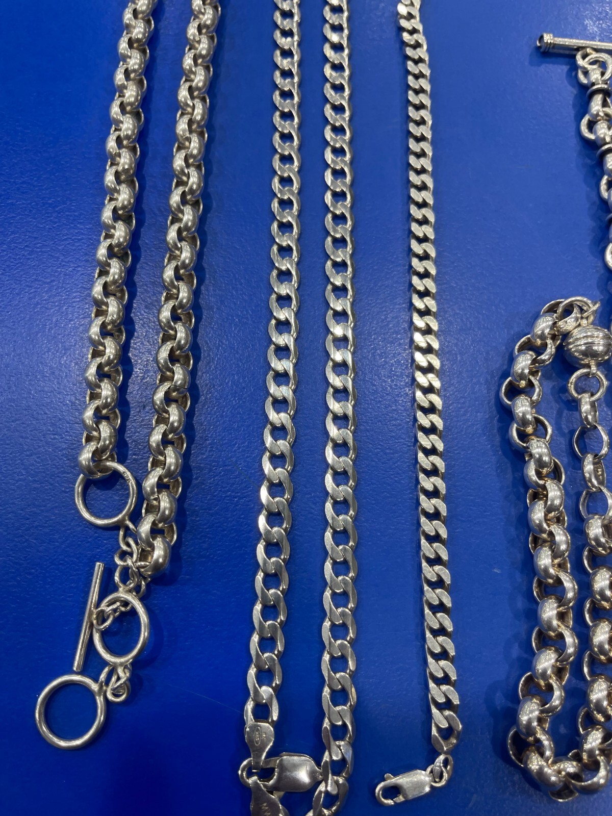 BULK SILVER SCRAP JEWELLERY 925 SILVER 209 GRAMS (Wearable Pieces