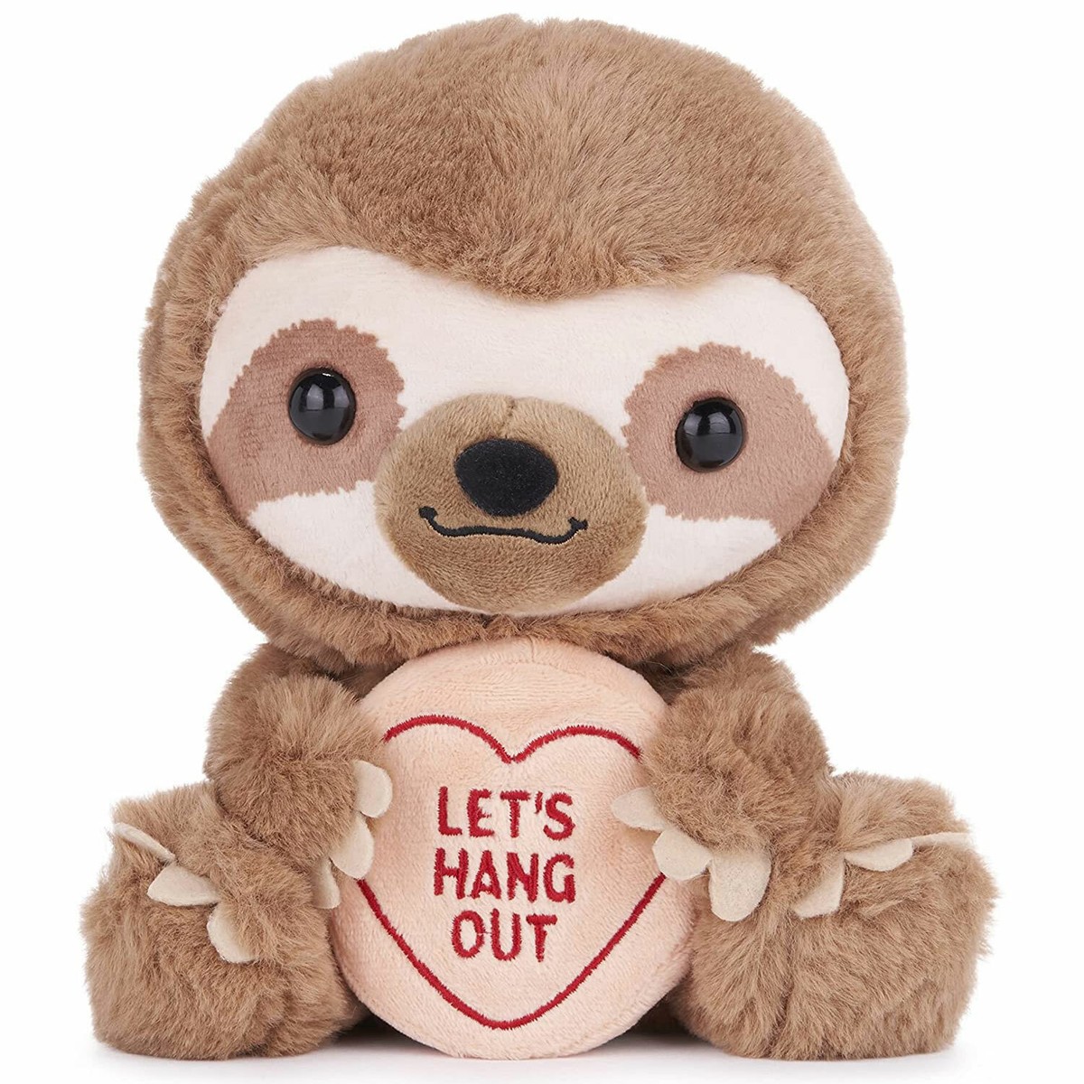 New Swizzels Love Hearts 18cm Plush Steve the Sloth 'Let's Hang