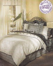 McCalls 2017 Home Decorating Bedroom Essentials Pattern Duvet Cover Pillows +