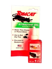 Tomcat Attractant Gel.  Attract both rats and mice to traps  1 fl. oz.  NEW