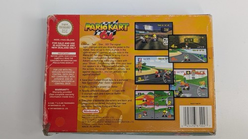 Mario Kart 64 Nintendo 64 N64 Game Boxed PAL - Picture 9 of 14