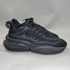 Adidas Alphaboost V1 Running Shoes Mens Size 10.5 Black Bounce Athletic Sneakers