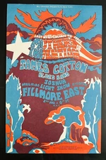 FRANK ZAPPA Mothers Of Invention Fillmore East 1968 ORIGINAL Concert Poster NM!