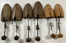 Vintage Shoe Trees Lot of 3 Pairs Men's Medium / Large - adjustable