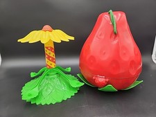 Vintage Strawberry Shortcake Carrying Case  Sunflower Carousel