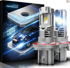 H13 BULBS, 9008 Wireless Fog Lights Direct Insertion ZES Chips 400% Brighter 6