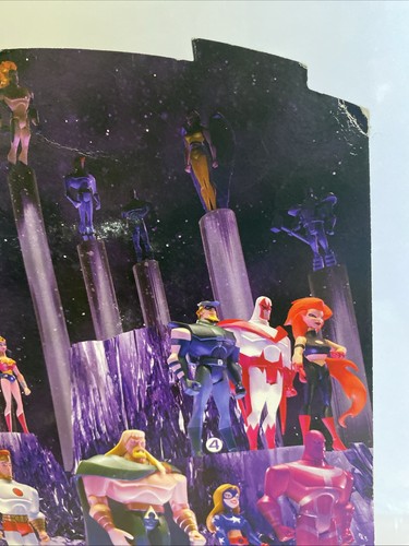DC Super Heroes Justice League Unlimited 3-Pack Huntress The Atom Batman - Picture 9 of 10