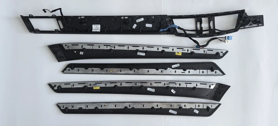 Mercedes E350 2013 (W212) tablero interior puerta consola juego de molduras/16 (nogal) Foto 4 de 4