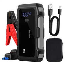 8000A Jump Starter Portable 12V Car battery High Booster Power Bank Pack