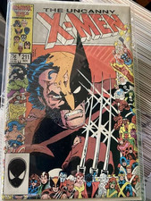 Uncanny X-Men #211 (1986) 1st App Marauders top condition
