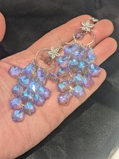 Vitrail Drop Dangle Chandelier Rhinestone Crystal Pageant Bridal Earrings 4 Inch