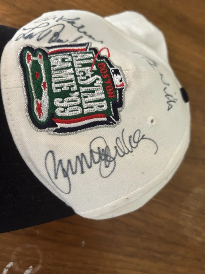 Al Kaline, Lou Brock & Others Signed 1999 All Star Game Hat Boston Snapback - Image 4 of 4