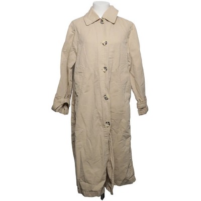 Arket, Mantel, Damen, Größe: XS, Beige, Baumwolle/Leinen, Einfarbig #BAc