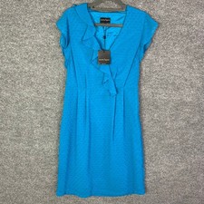 NEW $398 NANETTE LEPORE Blue In My Dreams Dress Size 4