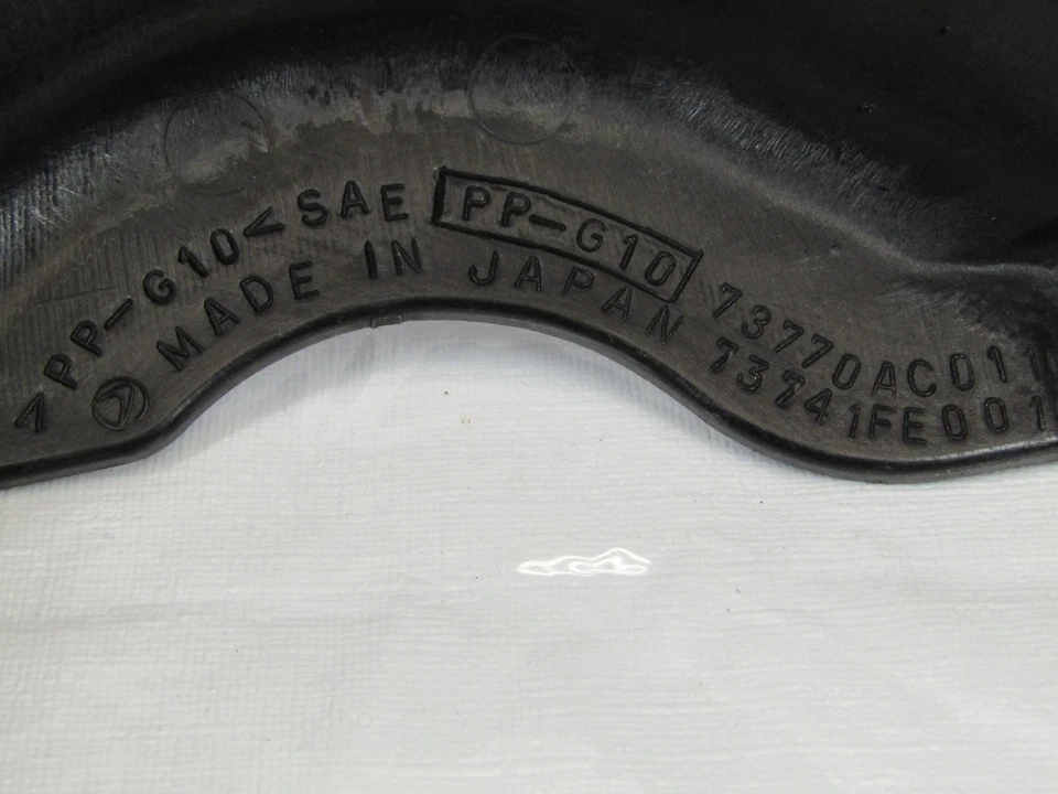 2002-2008 Subaru Forester Accessory Drive Belt Cover 73770AC011 OEM - Image 4 of 4