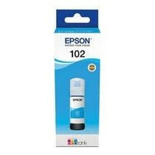 Ricarica inchiostro Epson ET-2700, 2750, 3700, 3750, 4750 Ciano - Afbeelding 2 van 2