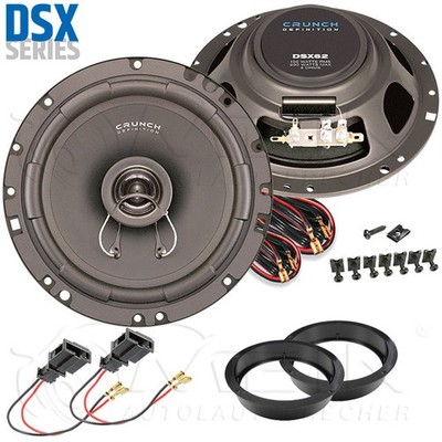 CRUNCH AUTO LAUTSPRECHER für AUDI A5 Coupe 8T 2007-2016 Front Tür 200W 165 #AACL