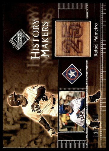 2002 Upper Deck Diamond Connection / Rafael Palmeiro BAT RELIC GAME-USED