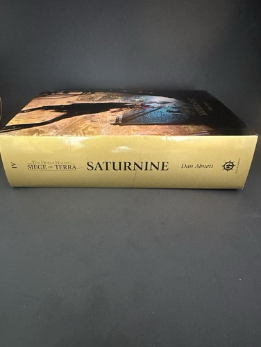 Warhammer The Horus Heresy Siege of Terra Saturnine Hardcover Book 4 Dan Abnett - Picture 4 of 4