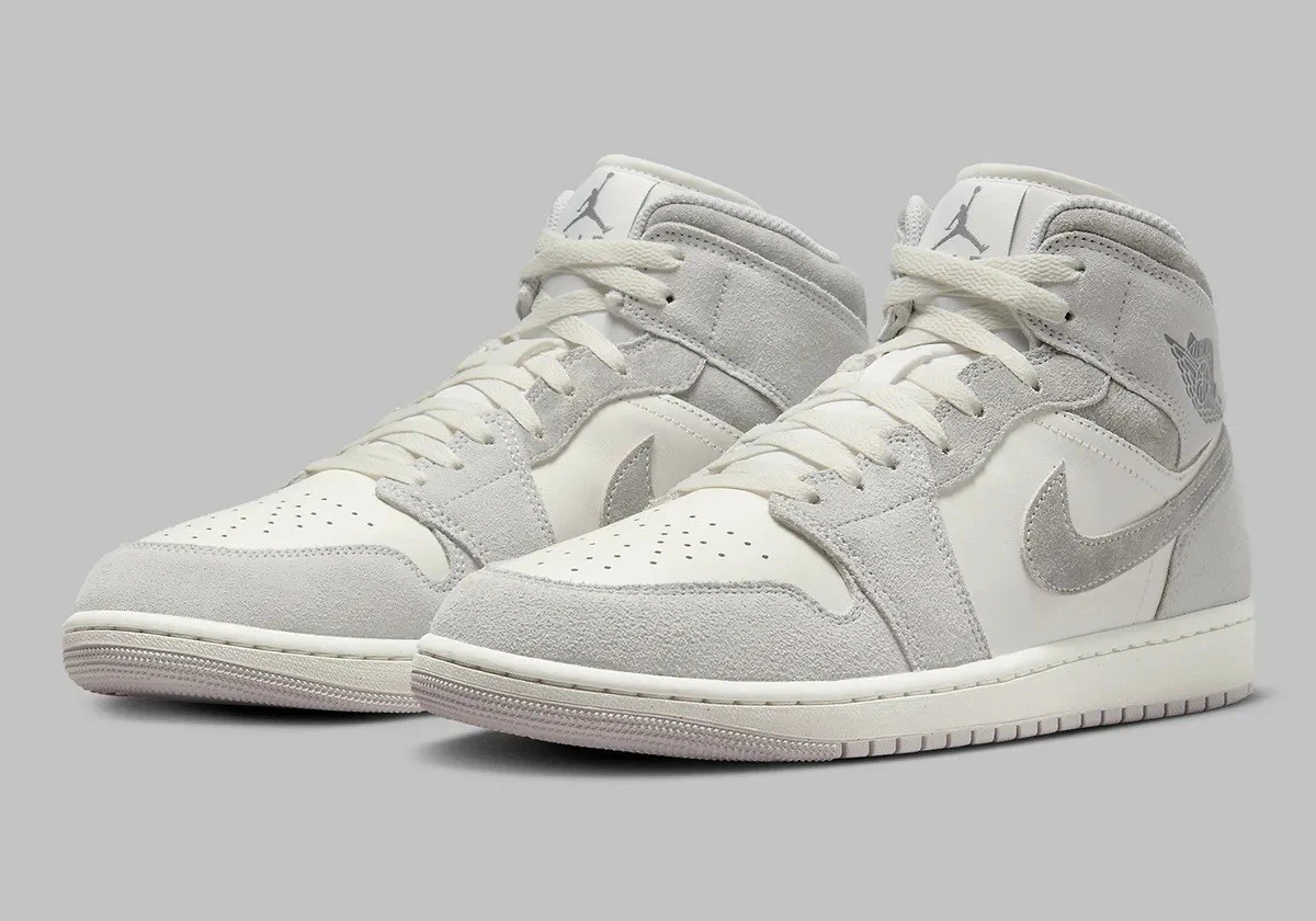 Nike Air Jordan 1 ミッド グレー/セイル Jordan 1 SE Mid Neutral Grey Sail for Sale | Authenticity