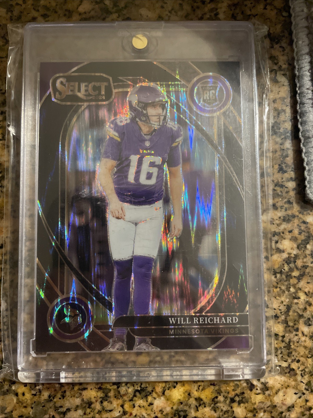 Will Reichard Panini Select #300 Black Shock