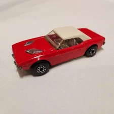 Matchbox Superfast #1 Dodge Challenger,  Red w/chrome interior. Lesney 1975