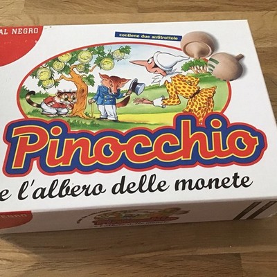 Pinocchio DAL NEGRO Spiel/unbespielt Karten in Folie RARITÄT ️1999 Märchen 