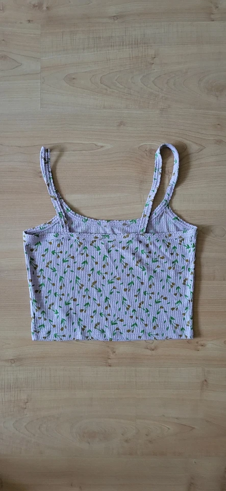 Free People Top Femme Court Motif Cerises Multicolore (EU 38, INT M) - Photo 3/4