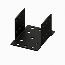 4 mm Schwerlast Balkenschuhe Holzbalken Kantholz Verbinder Knotenblech Winkel