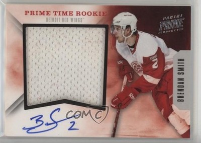 2011 Prime Time Rookie Materials Signatures 19/50 Brendan Smith #29 Auto RC 4f5