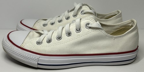Converse All Star Unisex Chuck Taylor Sneakers Low White M7652 Lace Up Men’s 7 - Picture 7 of 10