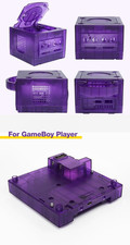 Gamecube Replacement Console Shell Housing Translucent Purple Gameboy Player