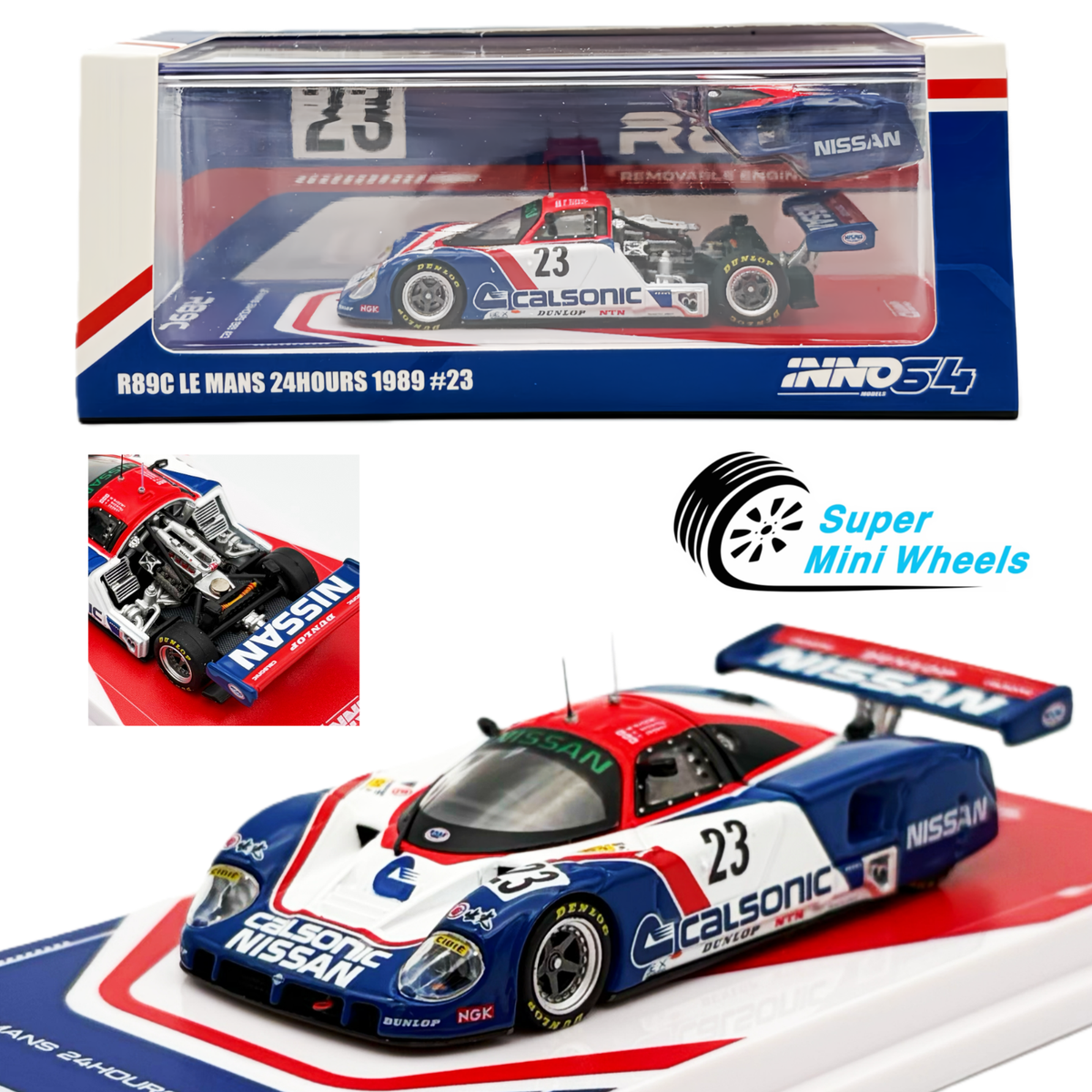 INNO64 1:64 Nissan R89C Le Mans 24Hours 1989 #23 | eBay