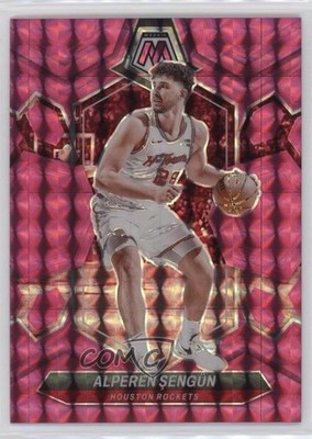 2023-24 Panini Mosaic Pink Mosaic Prizm 38/149 Alperen Sengun #171 1j5e