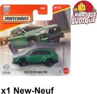 Matchbox 2023 Toyota RAV4 Trd 4X4 GrüN Dunkel- 30/125 JHN73 Neu