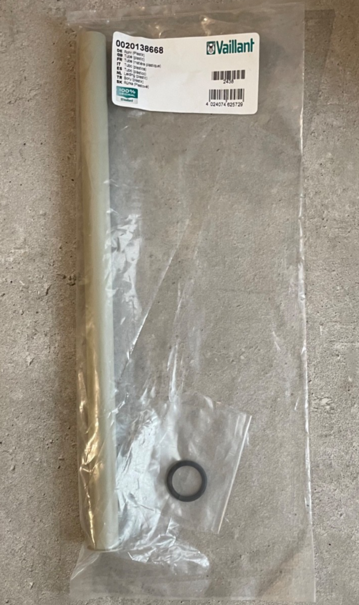 Vaillant ecoTEC Plus 937 VUI 376/5-5 Plastic Connection Tube 0020138668 New