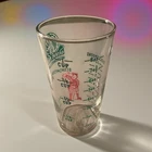 Federal Glass Measuring Cup Advertising Piece Green’s Fuel Rare Vintage