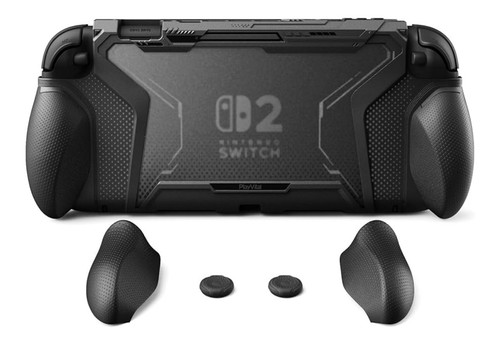 PlayVital for Switch 2 Beyond-Grip Dockable Case Interchangeable FPS/Omni