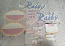 Aprilia Tuareg 125 Rally Kit Adesivi Originali Nos Mod.K Rosso Lilla AP8111998