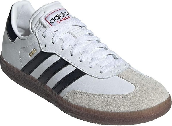 Tenis adidas Samba Indoor Unisex, Blanco/Negro/Rojo Vivo, 9 US Hombre - NUEVO con CAJA 2
