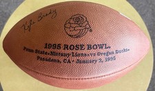Penn State Commemorative 1995 Rose Bowl Football
